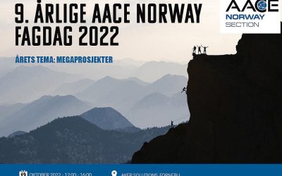 AACE Norway ønsker alle velkommen til 9.årlige Fagdag 2022